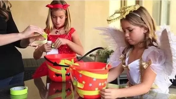 Sydney and Kate Halloween Safety Minute