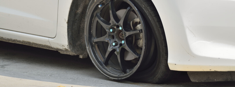 flat tire
